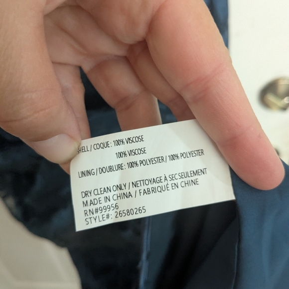 Shoshanna Sunday Blouson Jacquard Burnout Dress - Picture 5 of 5